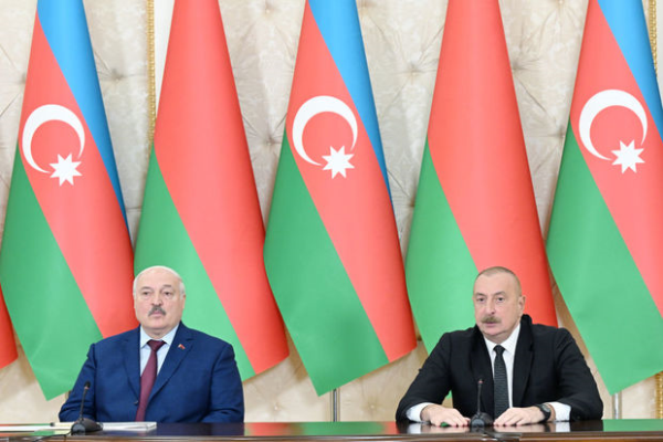 İlham Əliyev və Aleksandr Lukaşenko mətbuata bəyanatlarla çıxış ediblər - YENİLƏNİB + FOTO